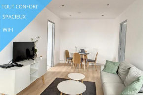 APPART CENTRE VILLE TOUT CONFORT 4PERS GARE WIFI